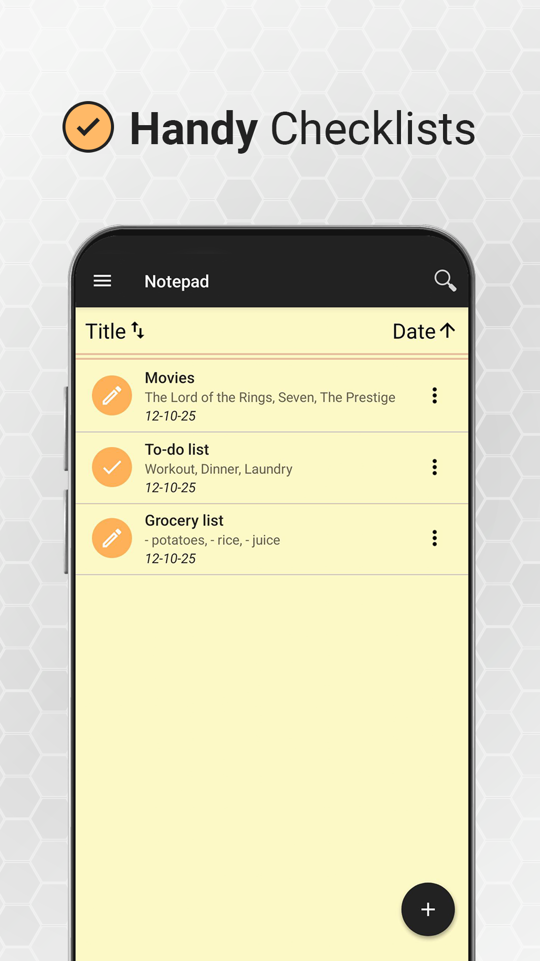 اسکرین شات 5 برنامه Notepad – Notes and To Do List