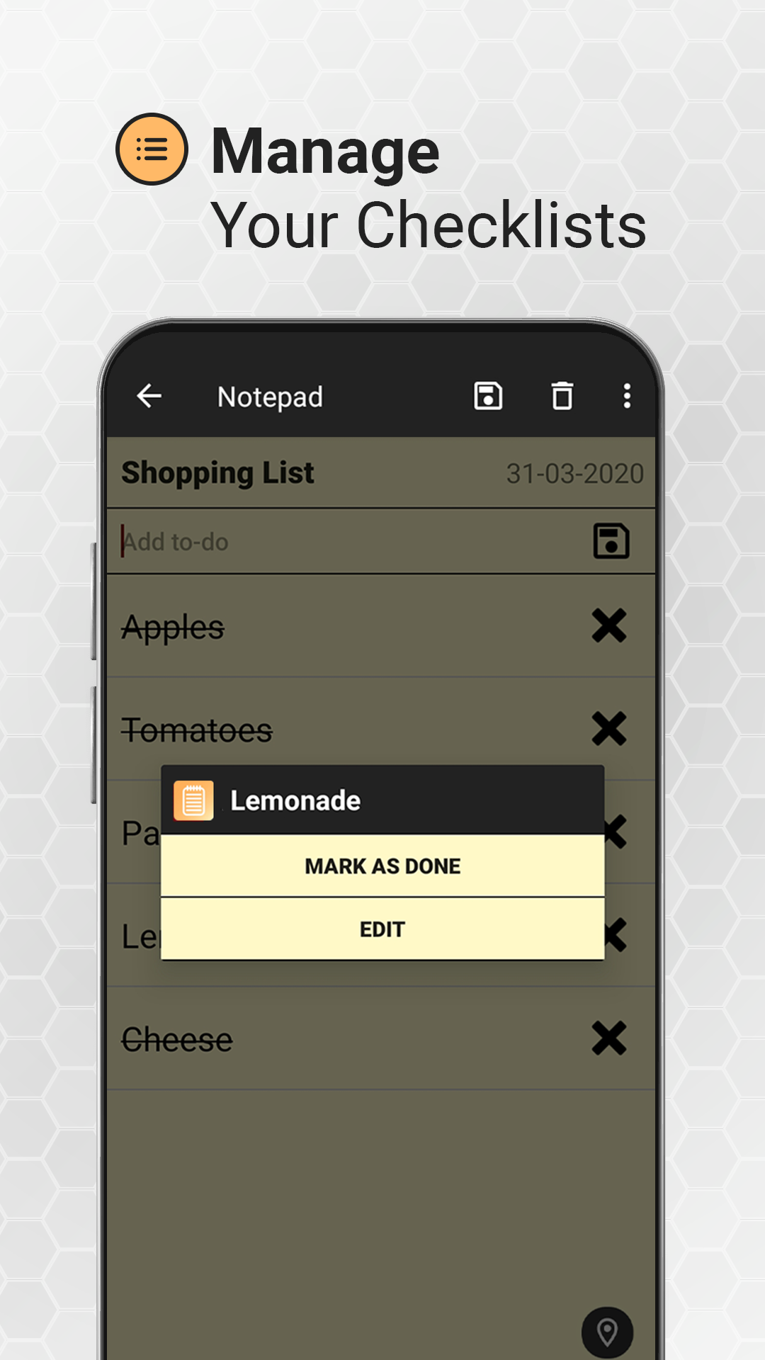 اسکرین شات 7 برنامه Notepad – Notes and To Do List