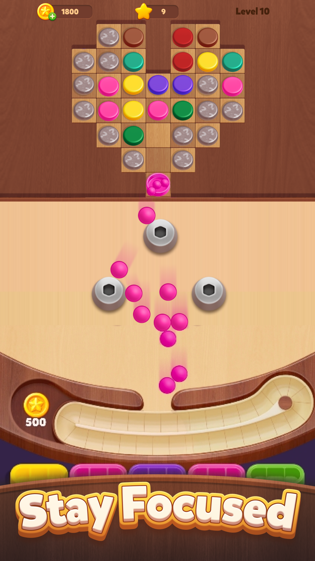 اسکرین شات 1 بازی Bead Loop - Ball Sort