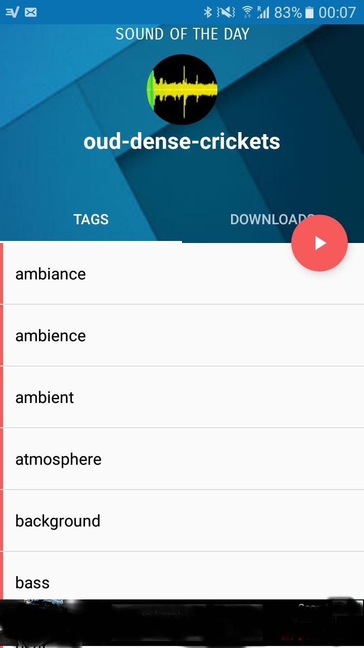 اسکرین شات 3 برنامه Zuzu - Sound & Music Effects