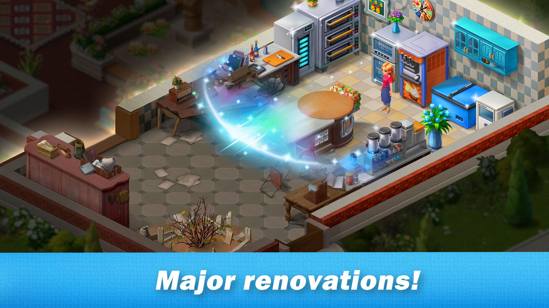 اسکرین شات 2 بازی Restaurant Renovation