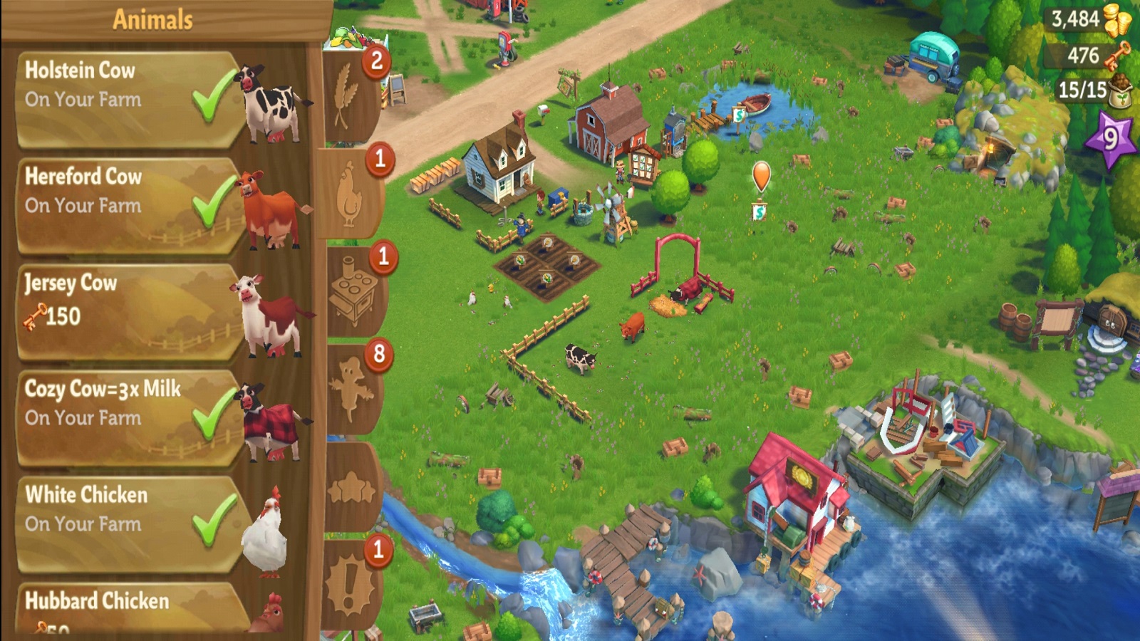 اسکرین شات 3 بازی ‏مزرعه داری وایلی 2 | نسخه مود شده