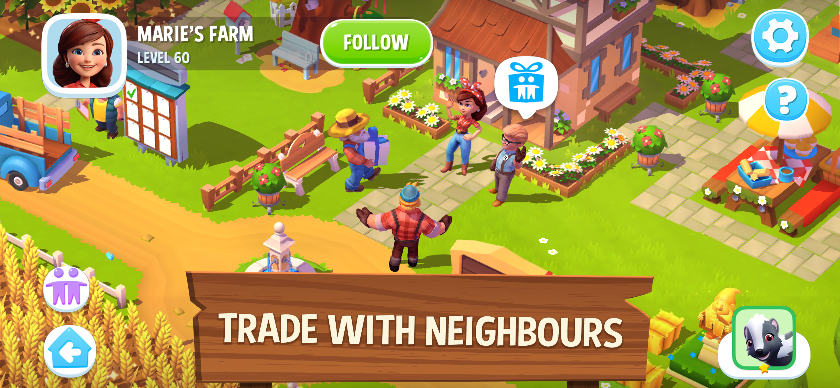 اسکرین شات 4 بازی FarmVille 3 – Farm Animals