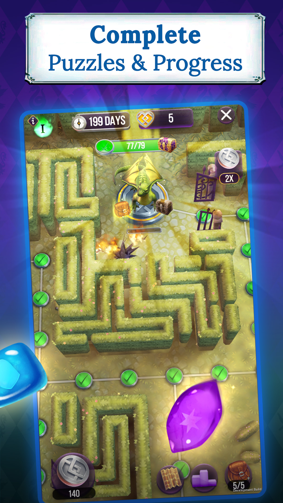 اسکرین شات 6 بازی Harry Potter: Puzzles & Spells