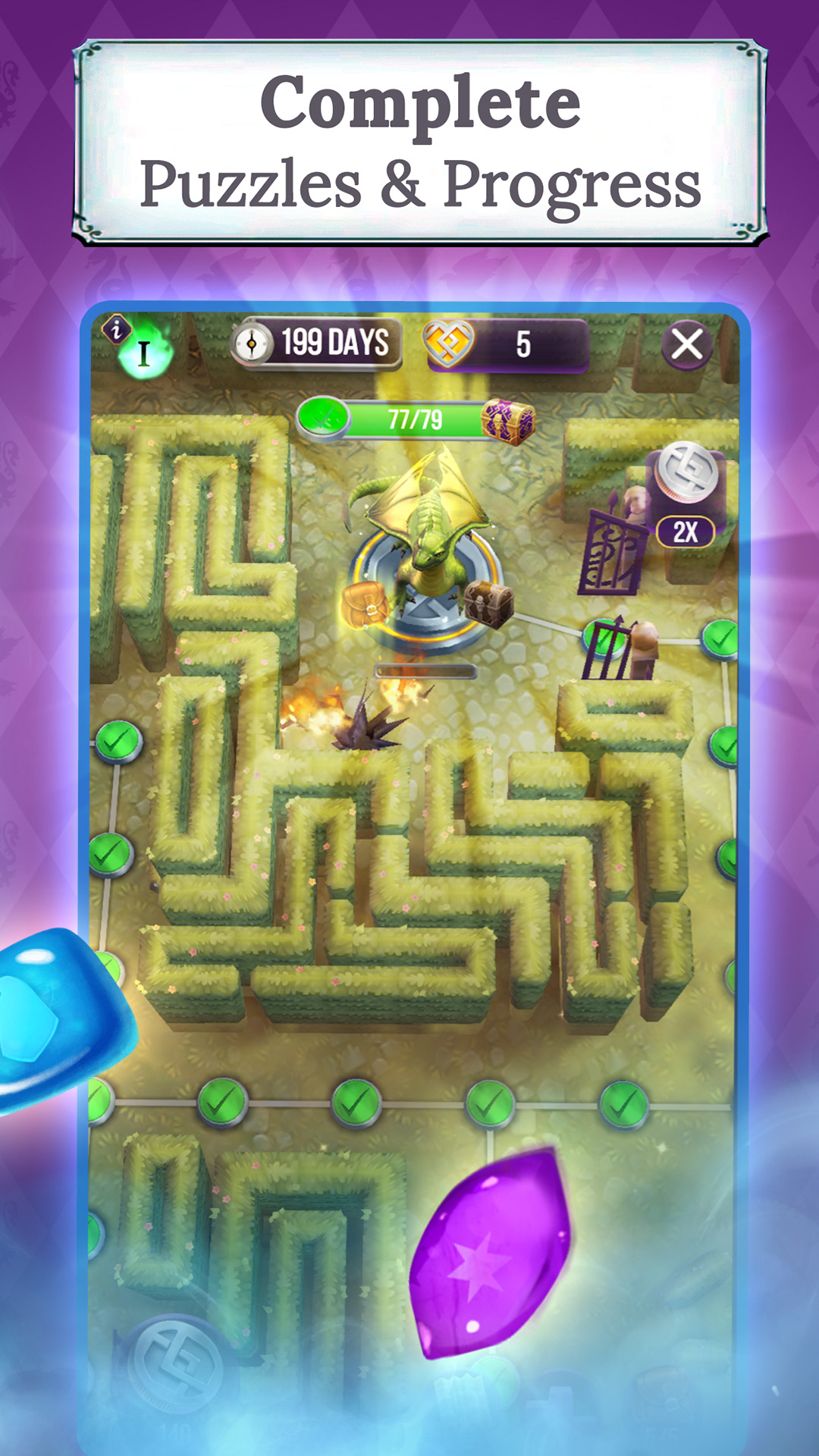 اسکرین شات 7 بازی Harry Potter: Puzzles & Spells