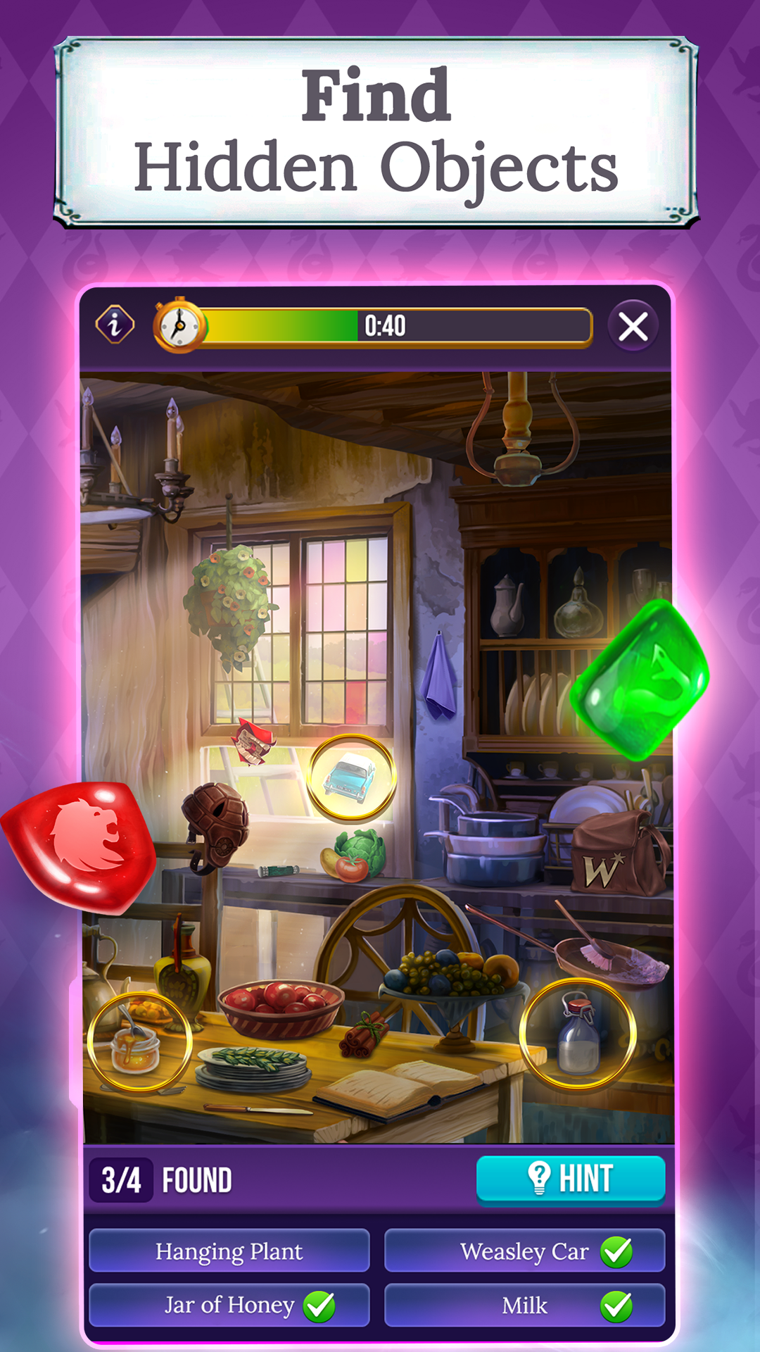 اسکرین شات 2 بازی Harry Potter: Puzzles & Spells