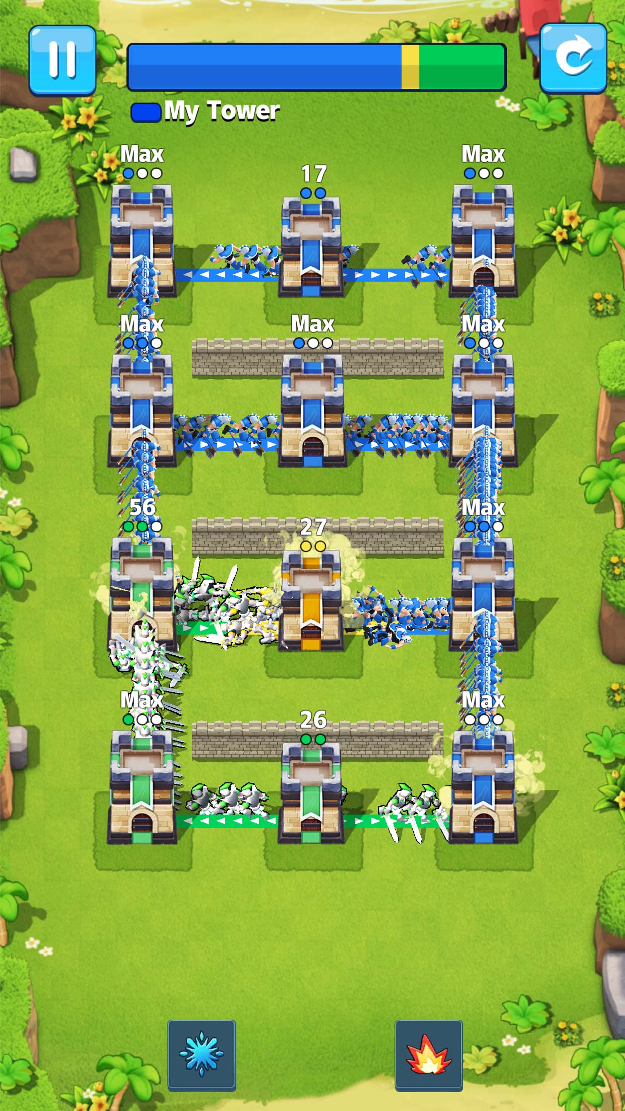 اسکرین شات 3 بازی Conquer the Kingdom: Tower War