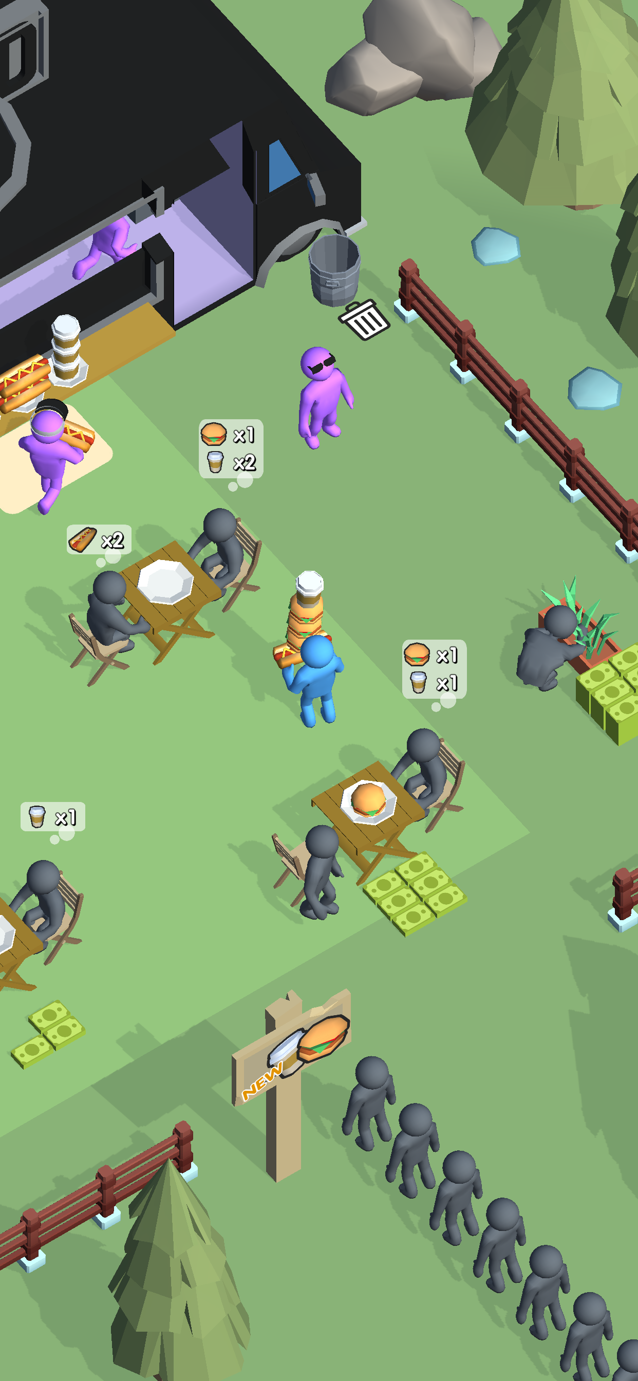 اسکرین شات 6 بازی Food Truck: Idle Street Chef