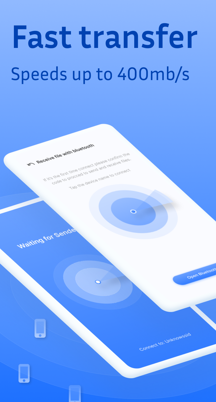 اسکرین شات 2 برنامه Share - File Transfer, Connect