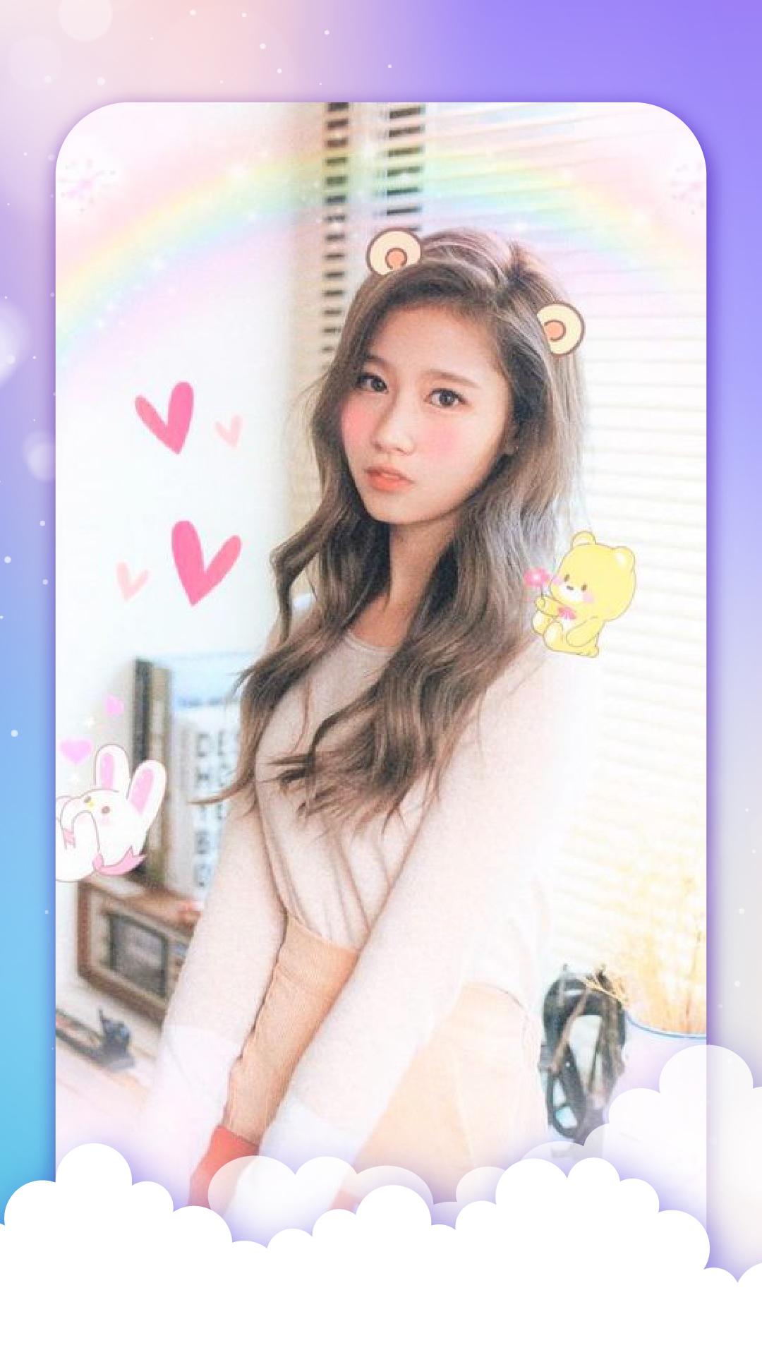 اسکرین شات 3 برنامه Face Selfie Beauty Photo Camer