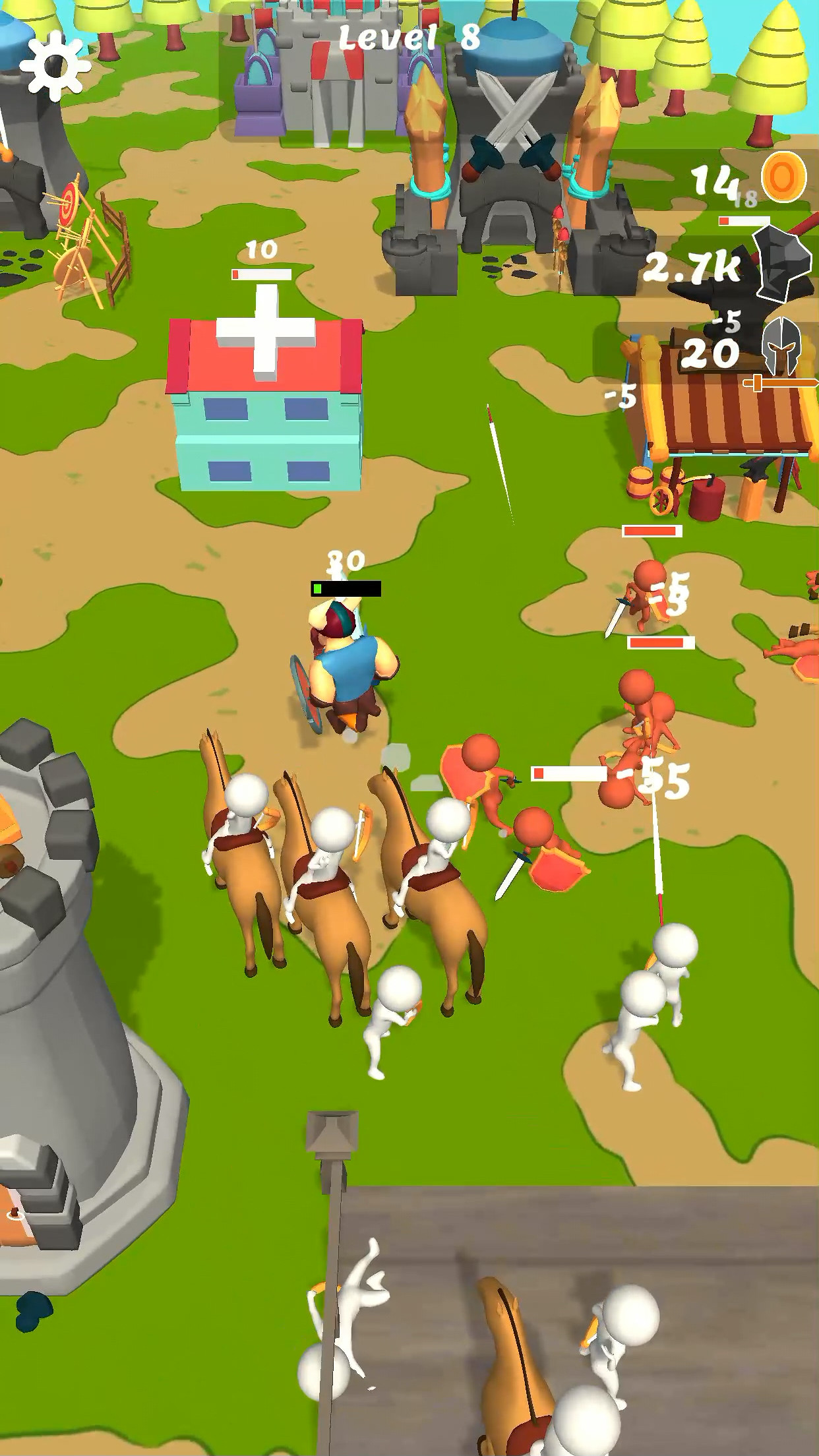 اسکرین شات 4 بازی War of Islands: Mine and Craft