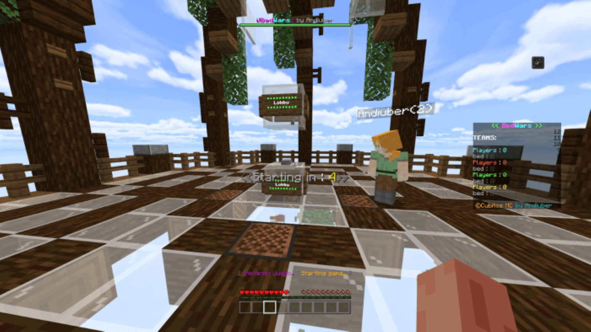 اسکرین شات 4 برنامه Bed Wars Mod MCPE