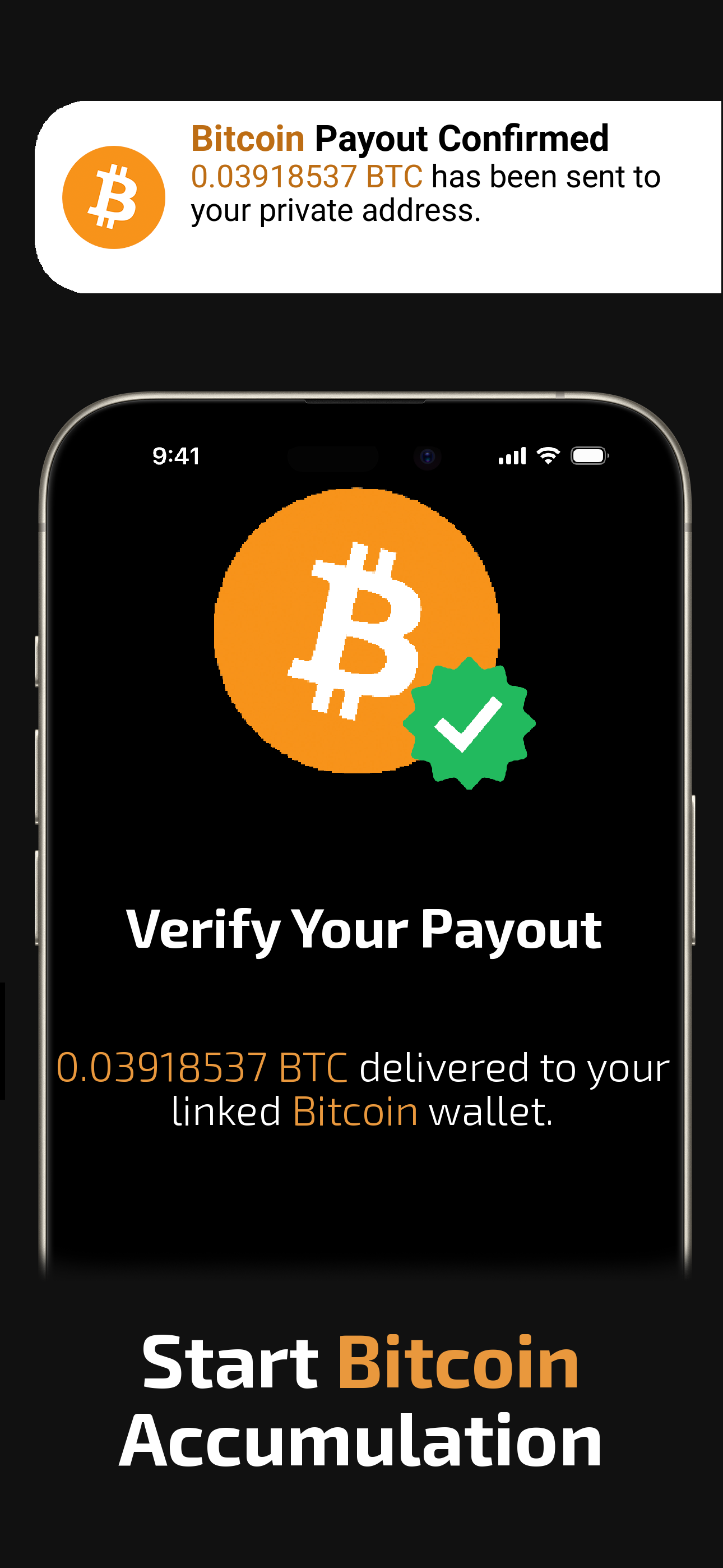 اسکرین شات 2 برنامه Bitcoin Mining (Crypto Miner)