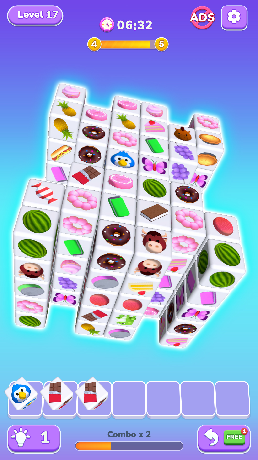 اسکرین شات 5 بازی Cube 3D Master - Triple Match