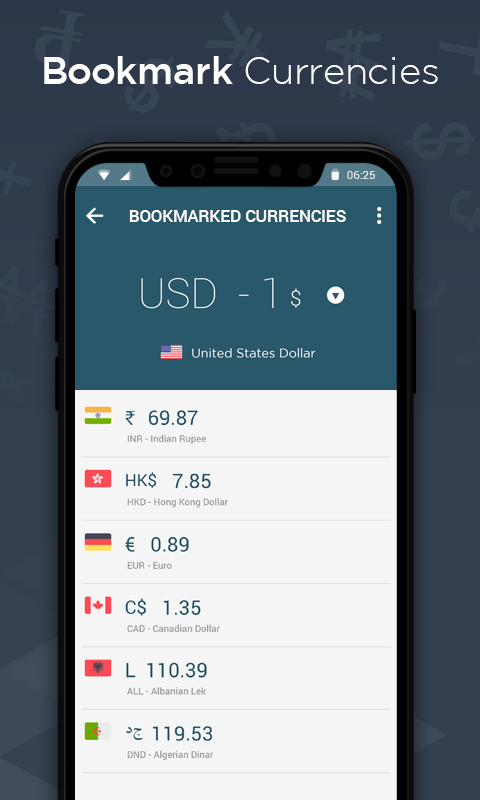 اسکرین شات 7 برنامه All Currency Exchange Rates