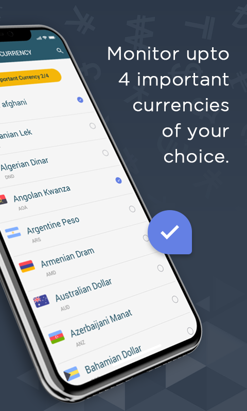 اسکرین شات 3 برنامه All Currency Exchange Rates