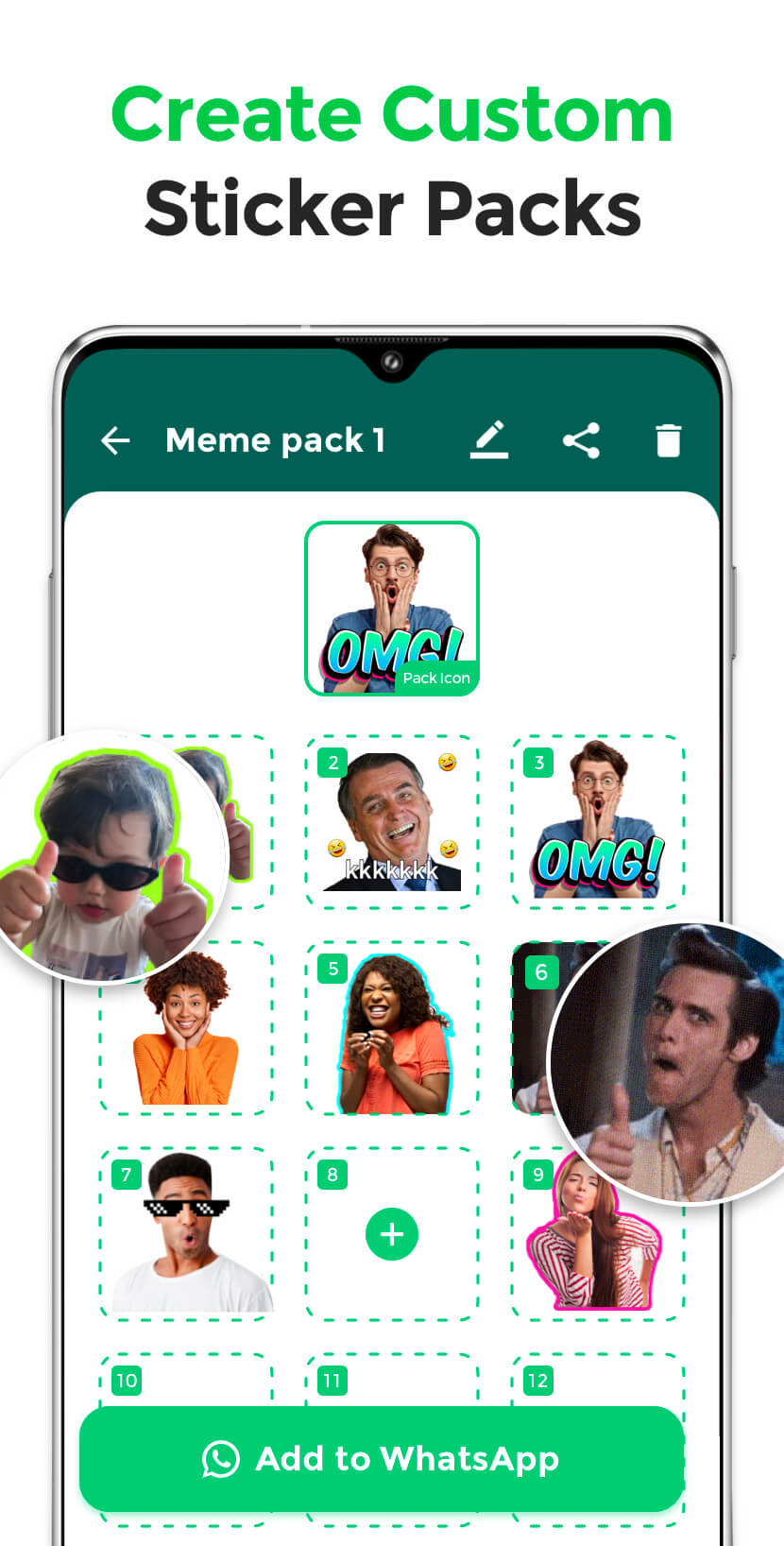 اسکرین شات 5 برنامه Sticker Maker - WASticker
