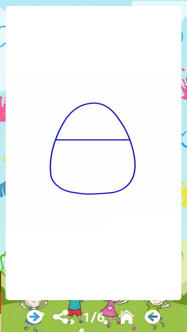 اسکرین شات 3 برنامه آموزش نقاشی کودکان