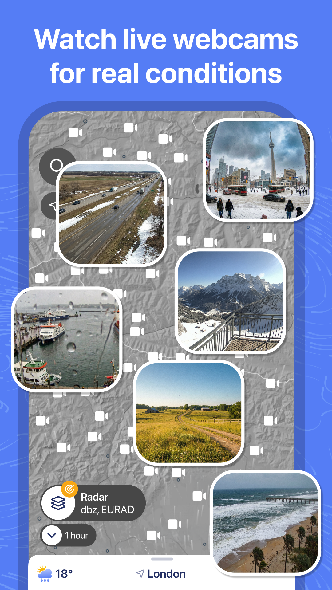 اسکرین شات 7 برنامه Ventusky: Weather Forecast