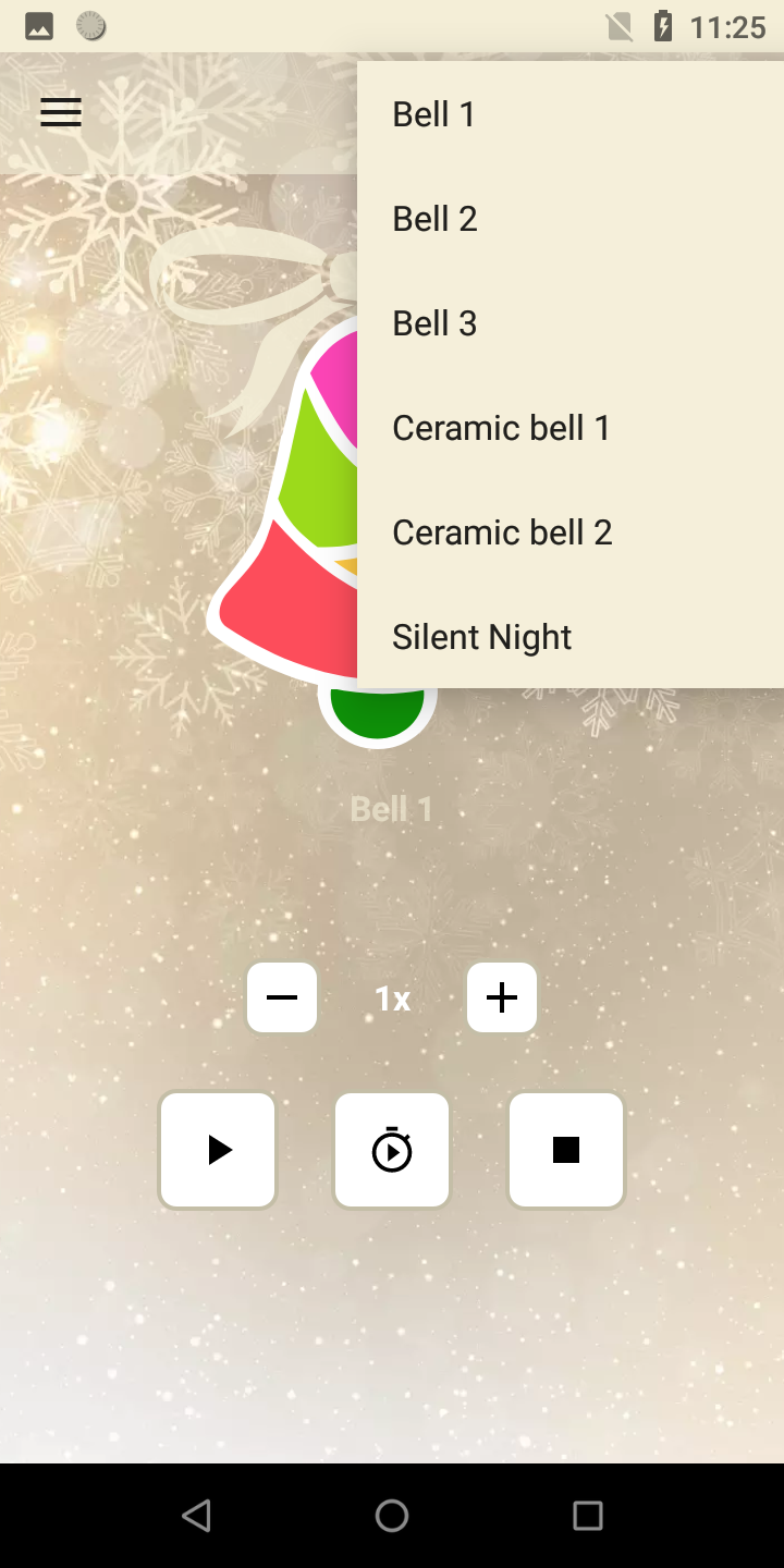 اسکرین شات 4 برنامه Xmas Bell