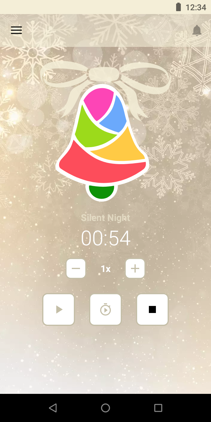 اسکرین شات 5 برنامه Xmas Bell