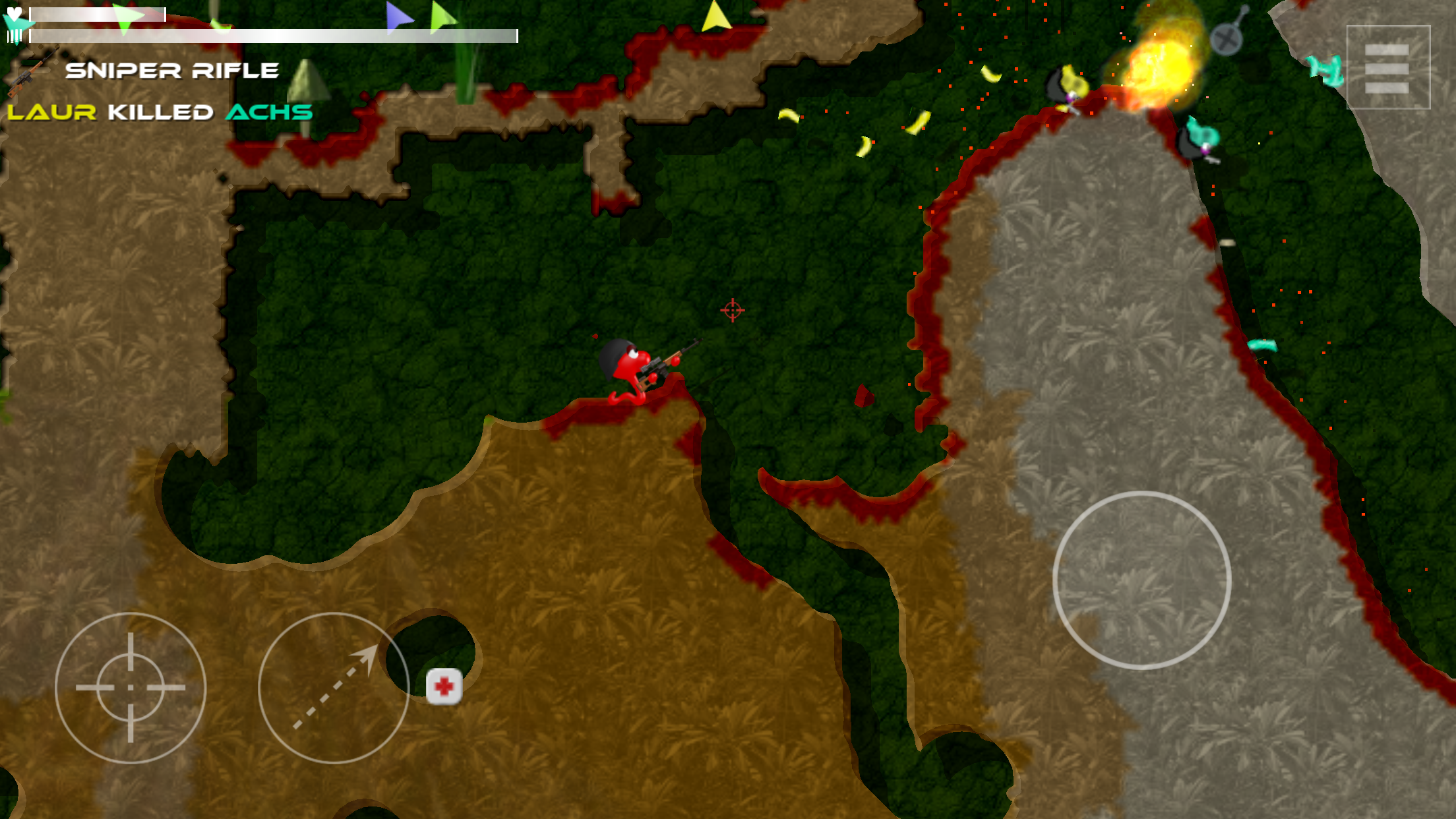 اسکرین شات 1 بازی Annelids: Online battle