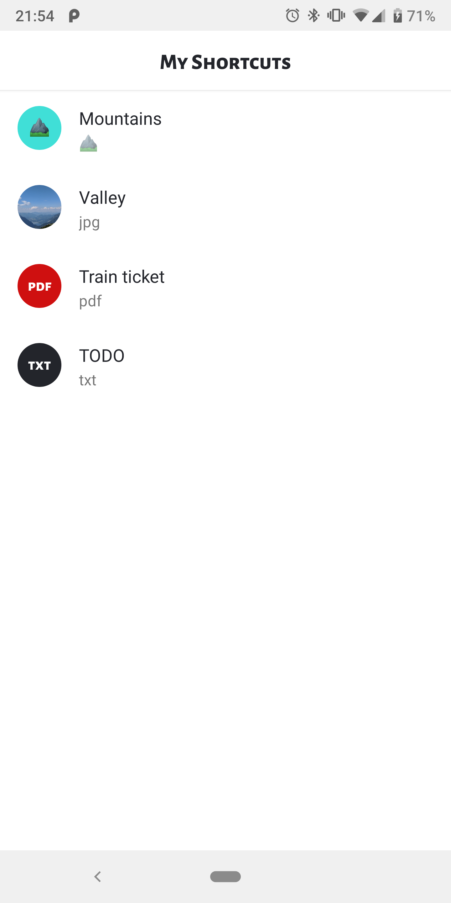 اسکرین شات 2 برنامه Shorty