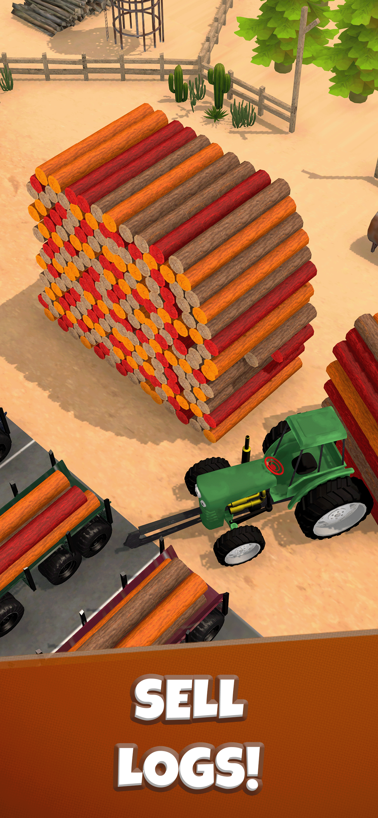 اسکرین شات 5 بازی Idle Lumber Chopper Empire Inc