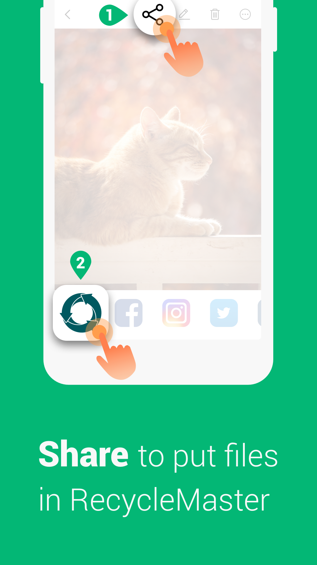 اسکرین شات 3 برنامه RecycleMaster: Recovery File