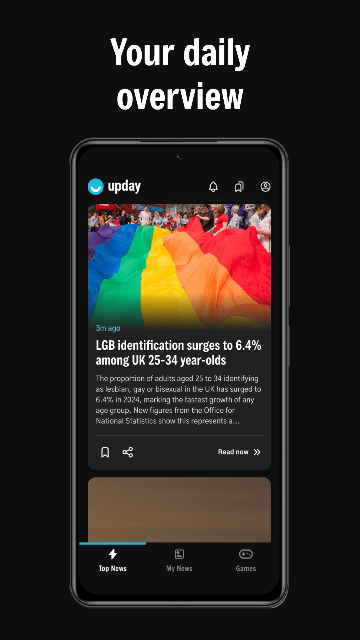 اسکرین شات 3 برنامه Upday | Local & World News