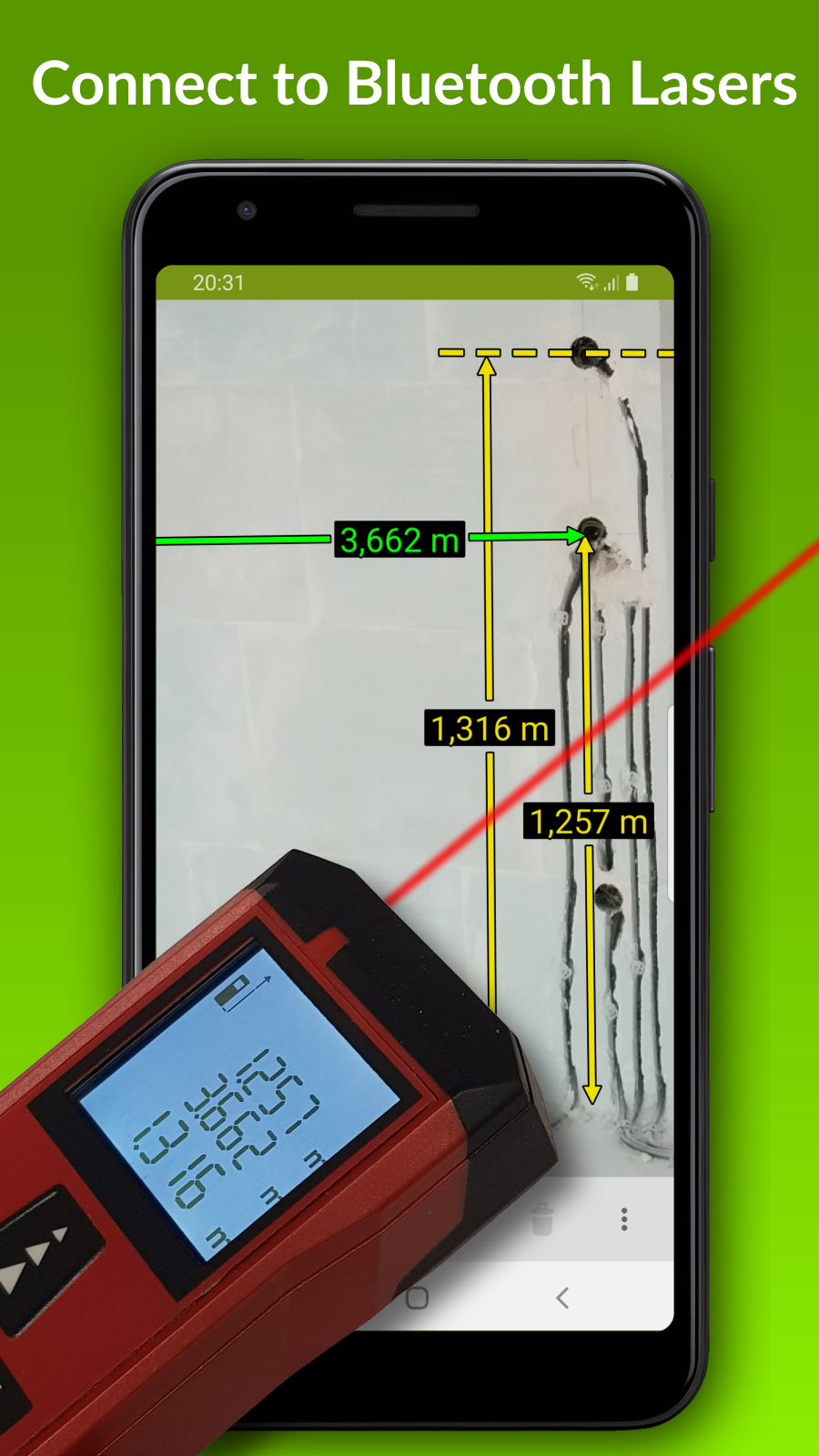 اسکرین شات 3 برنامه ImageMeter - photo measure