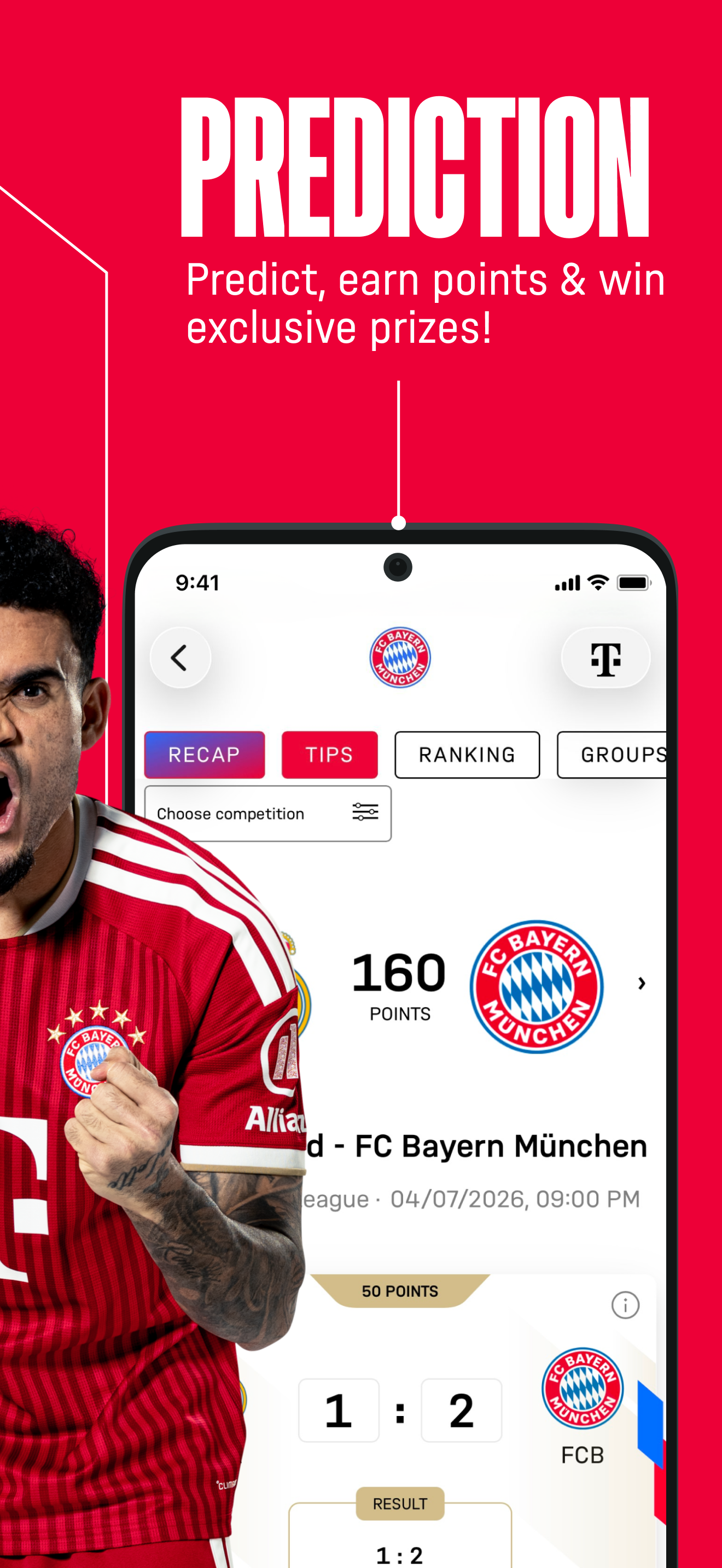 اسکرین شات 7 برنامه FC Bayern München