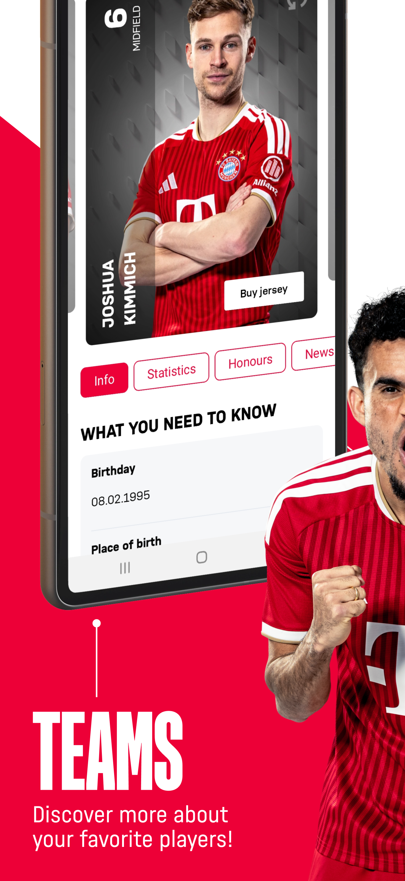 اسکرین شات 6 برنامه FC Bayern München