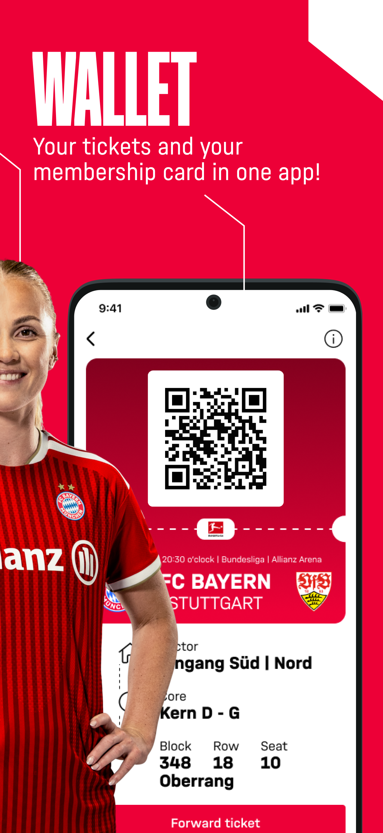اسکرین شات 5 برنامه FC Bayern München