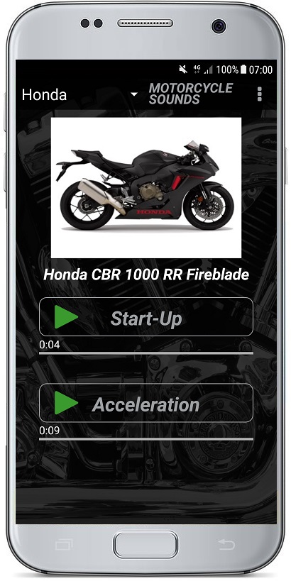 اسکرین شات 6 برنامه BIKE & MOTORCYCLE SOUNDS