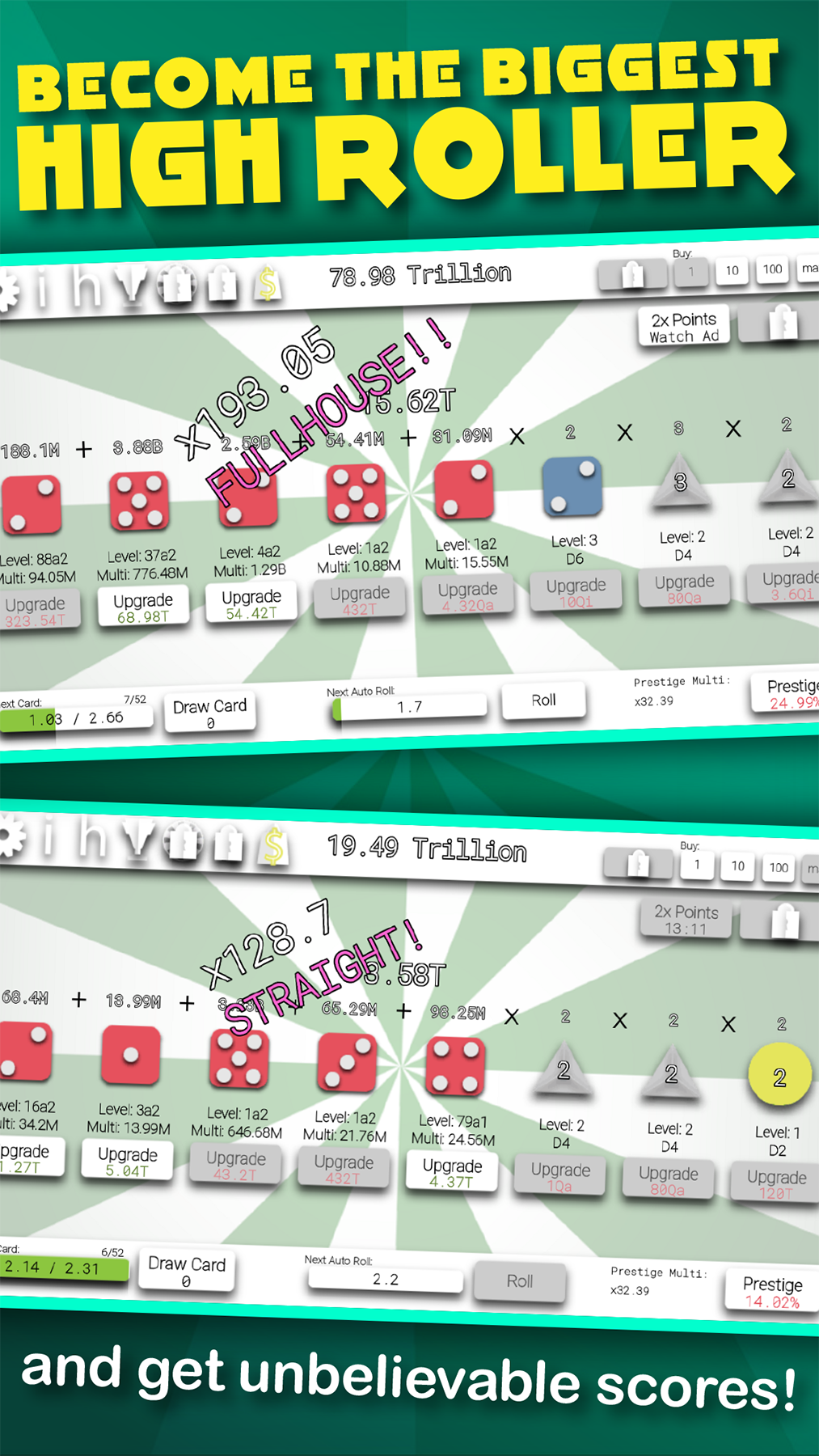 اسکرین شات 2 بازی Idle Dice