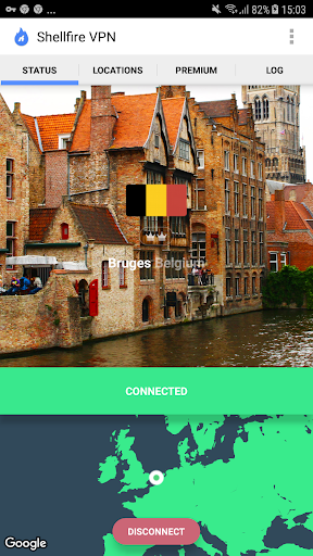 اسکرین شات 1 برنامه Shellfire VPN