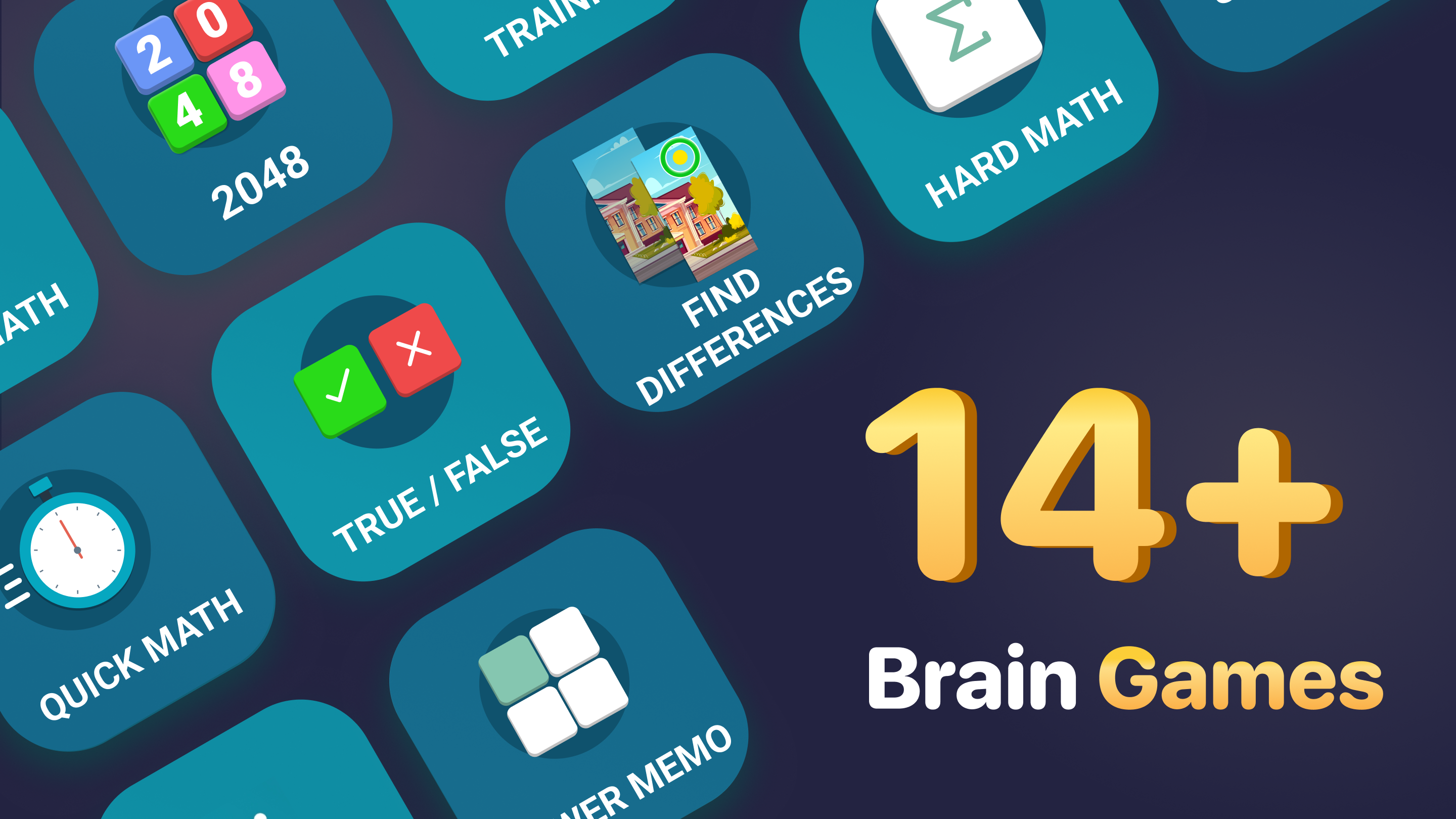 اسکرین شات 1 بازی Brain Games: Math and IQ Test
