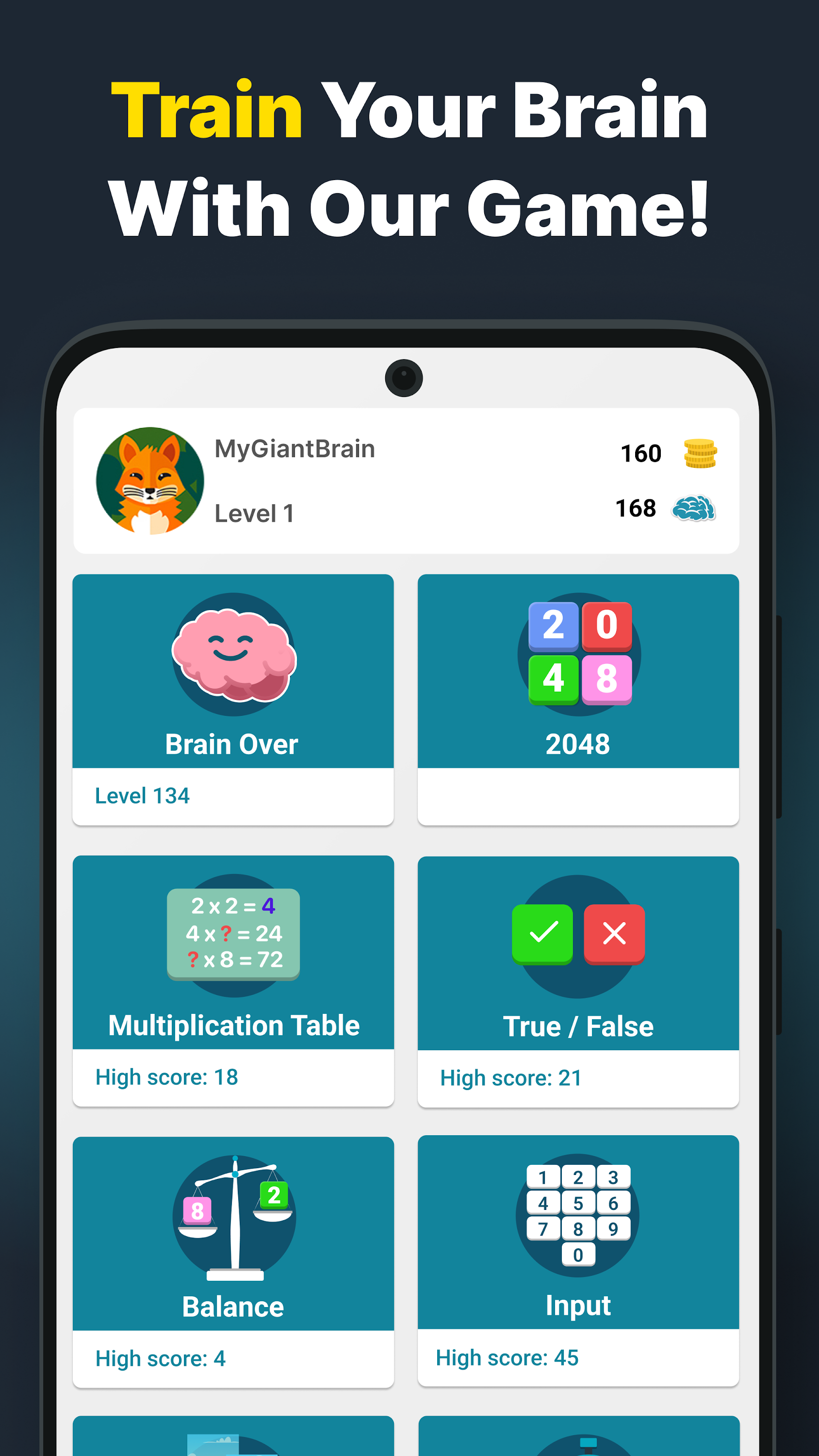اسکرین شات 6 بازی Brain Games: Math and IQ Test