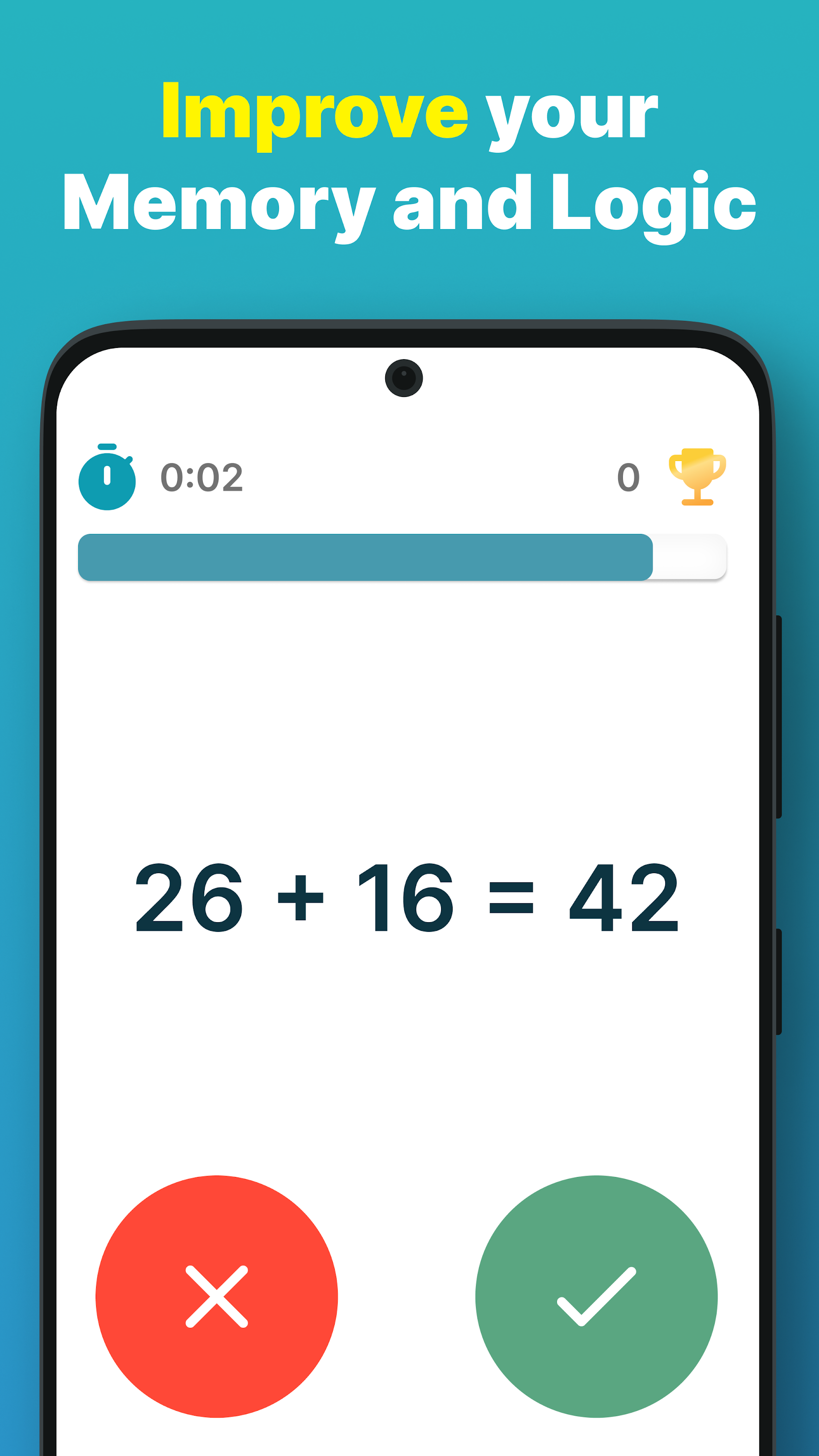 اسکرین شات 5 بازی Brain Games: Math and IQ Test