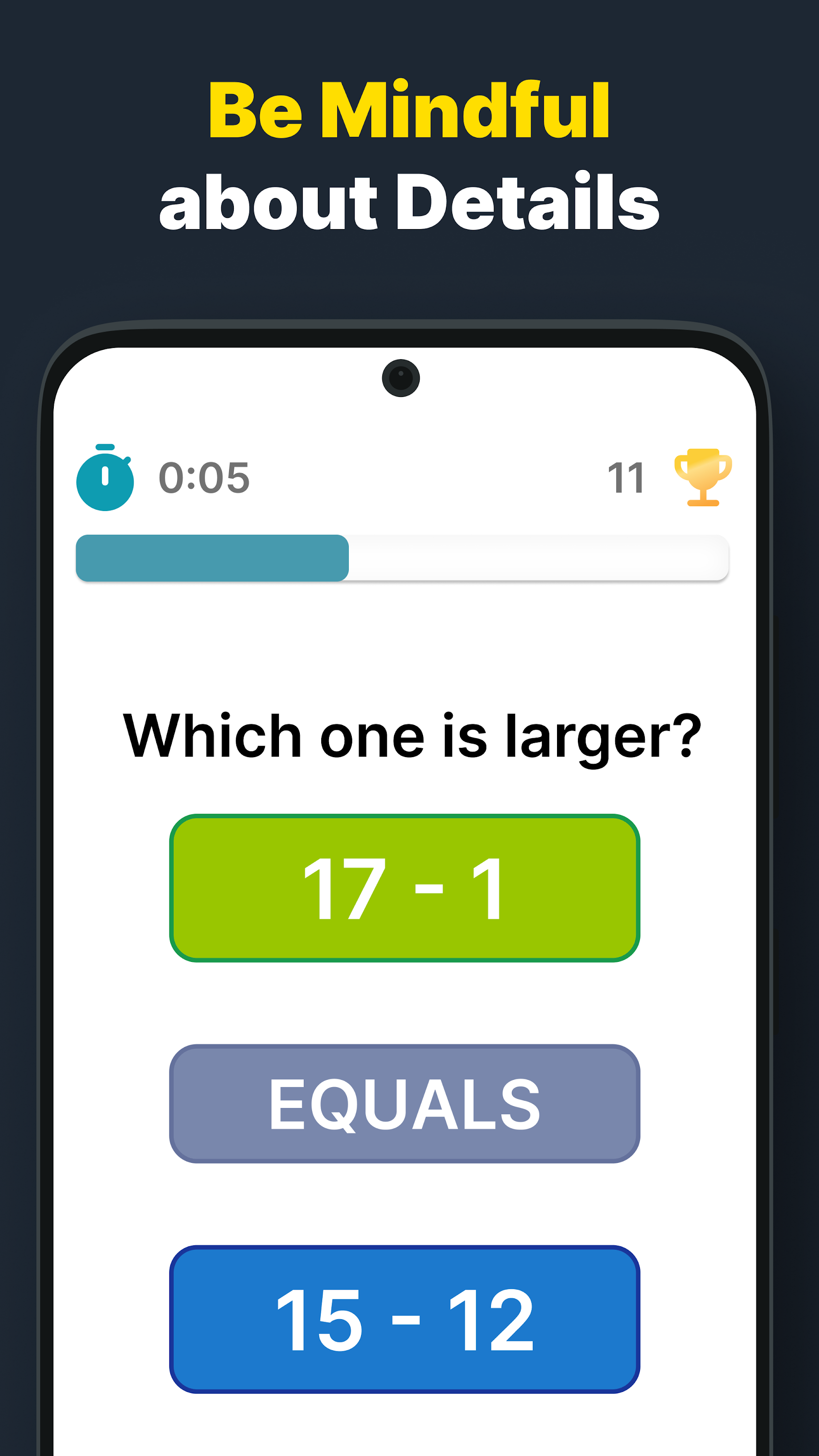 اسکرین شات 4 بازی Brain Games: Math and IQ Test