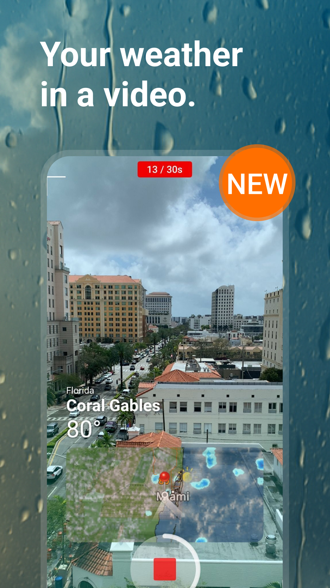 اسکرین شات 7 برنامه Weather & Radar Forecast