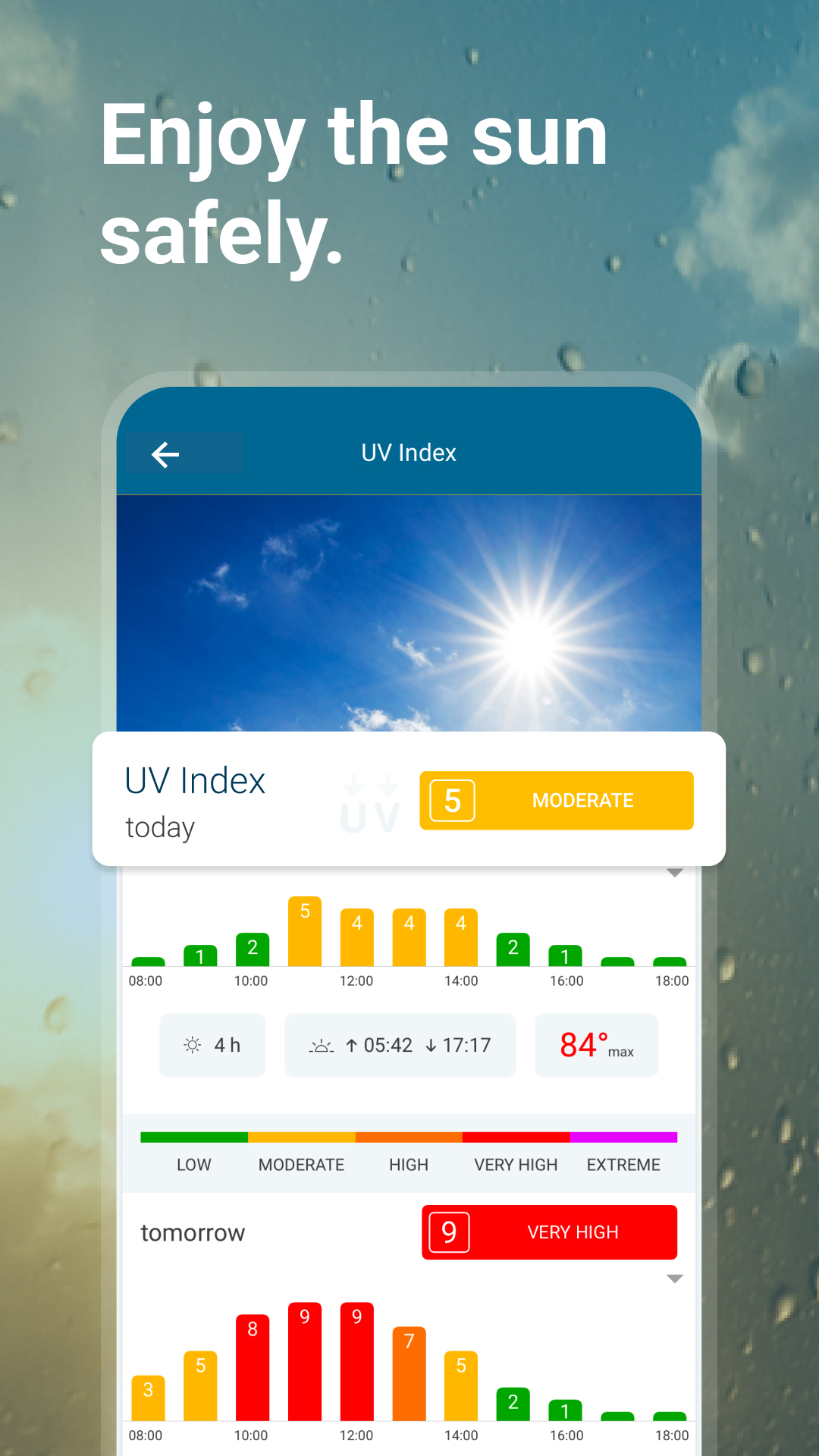 اسکرین شات 6 برنامه Weather & Radar Forecast