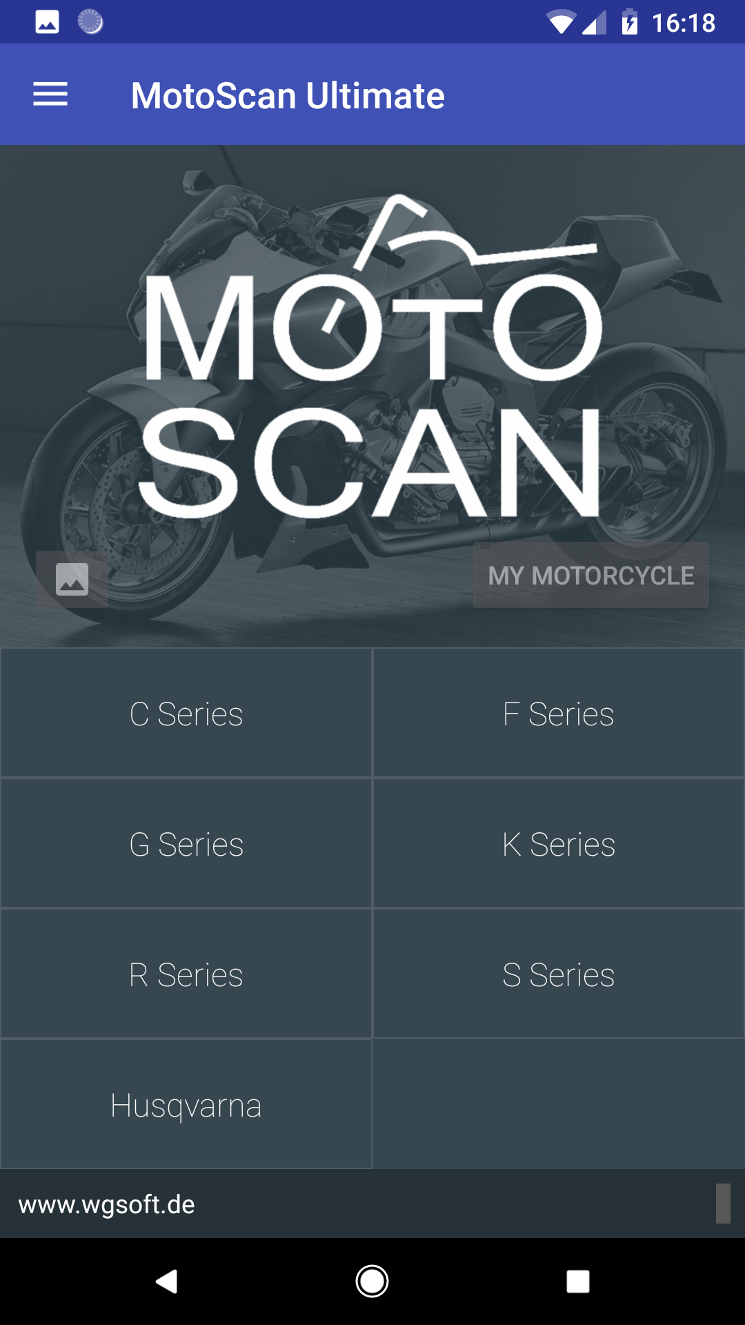 اسکرین شات 1 برنامه MotoScan for BMW Motorcycles