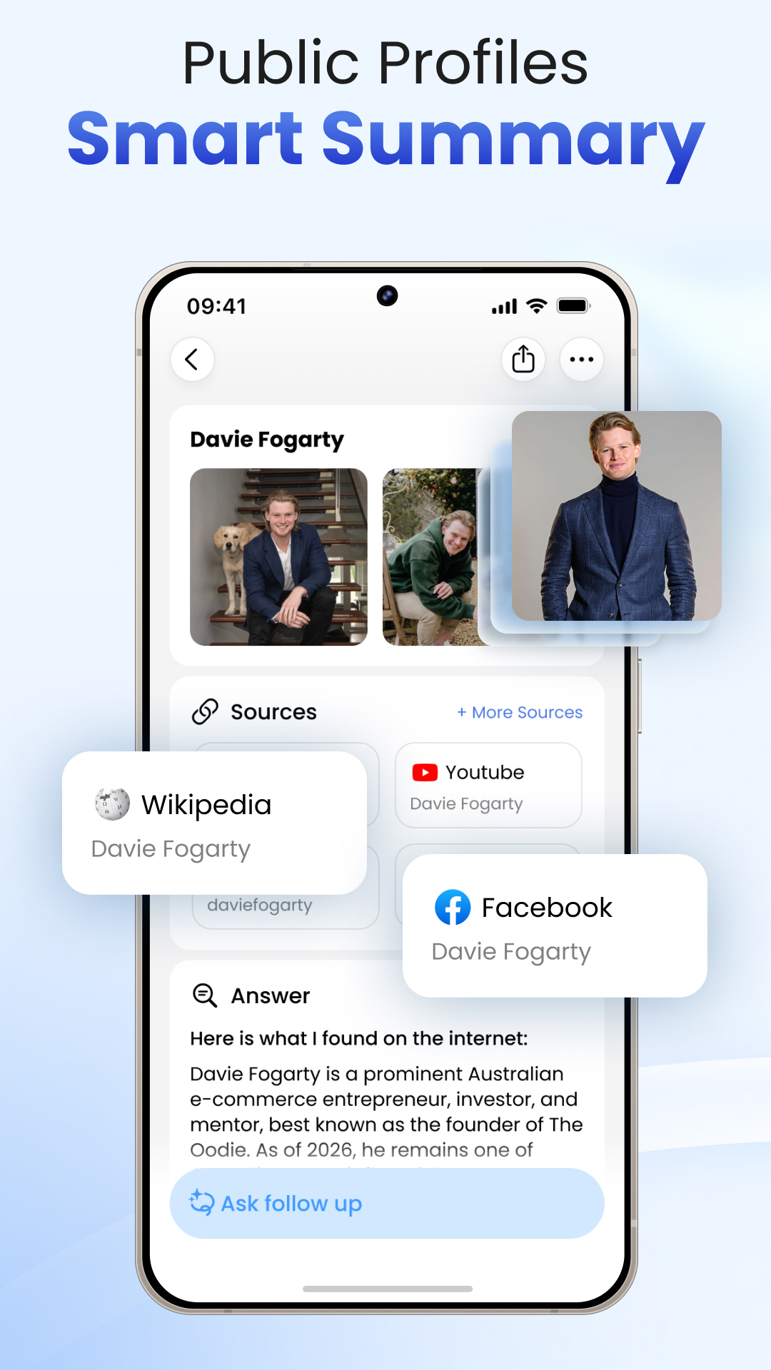 اسکرین شات 2 برنامه People Finder AI Deep Search
