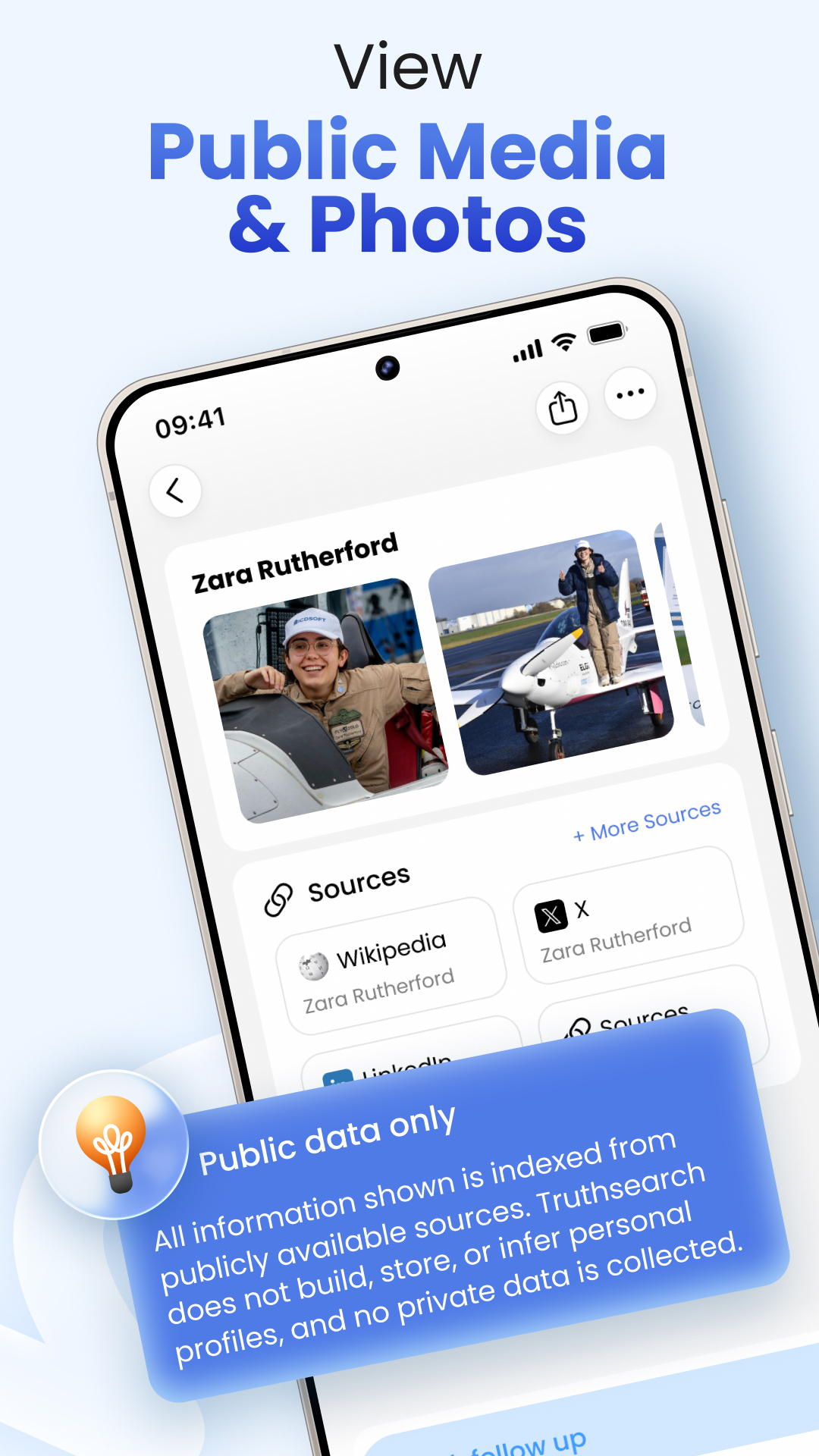 اسکرین شات 4 برنامه People Finder AI Deep Search