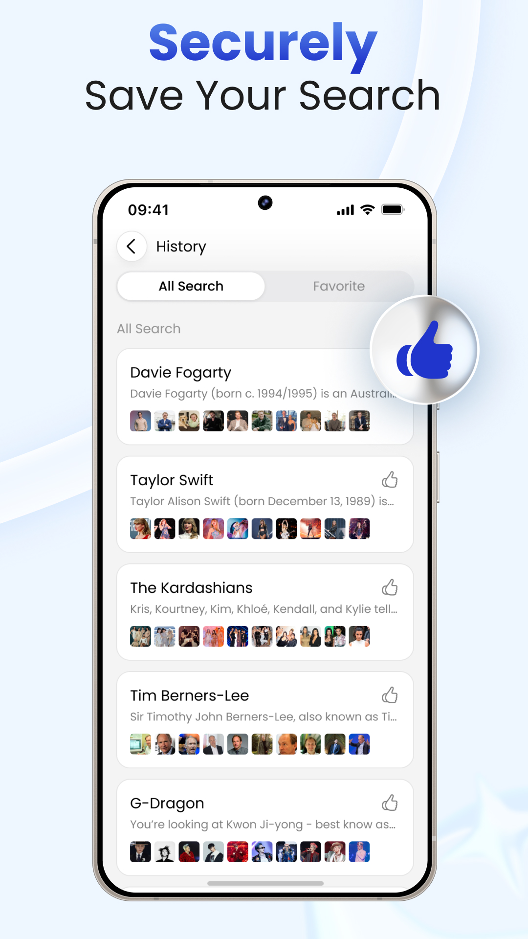 اسکرین شات 6 برنامه People Finder AI Deep Search