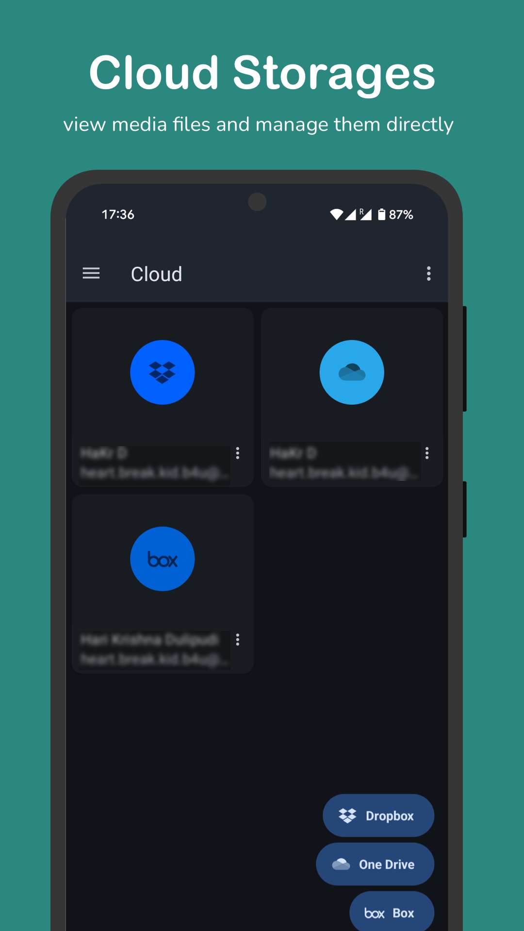 اسکرین شات 4 برنامه AnExplorer Share File Manager