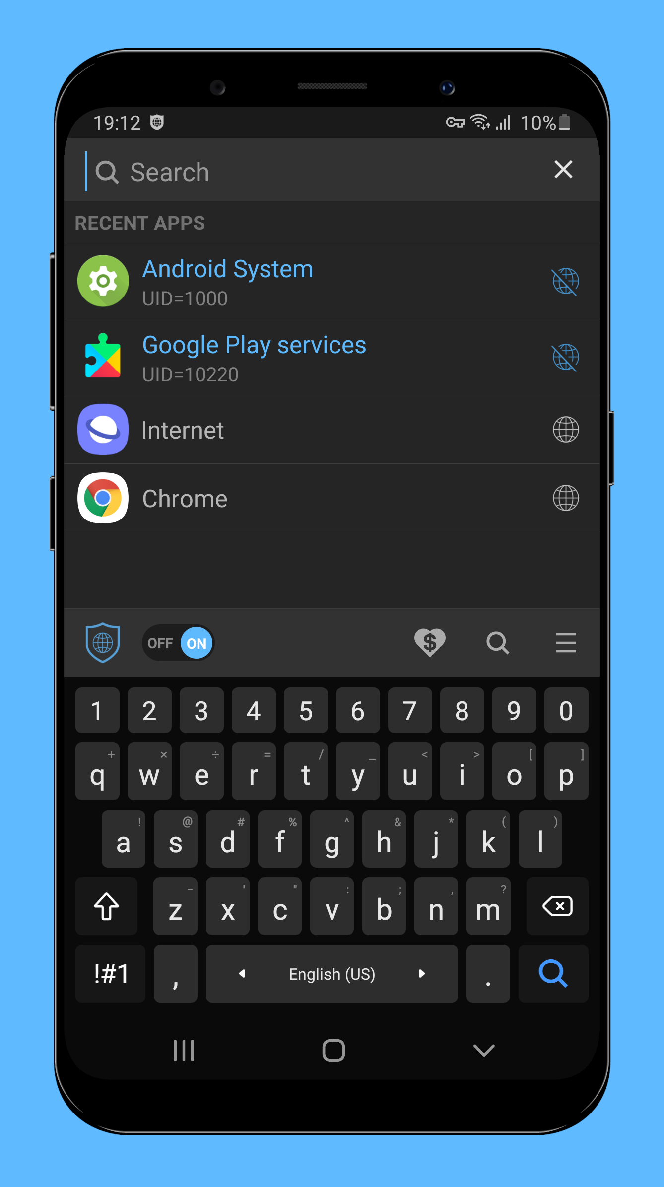 اسکرین شات 3 برنامه Net Blocker - Firewall per app