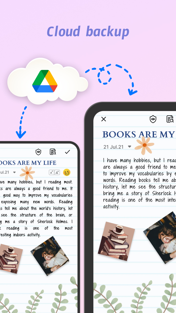 اسکرین شات 6 برنامه My Diary - journal diary
